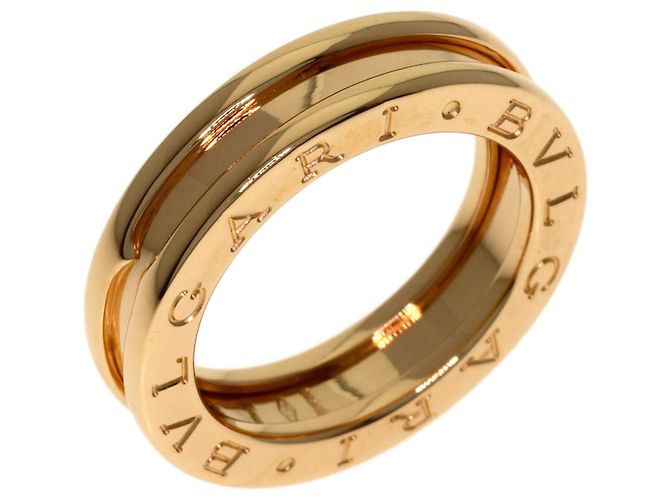 Bulgari Anello Bvlgari B-zero1 in oro rosa 18K - vista 2