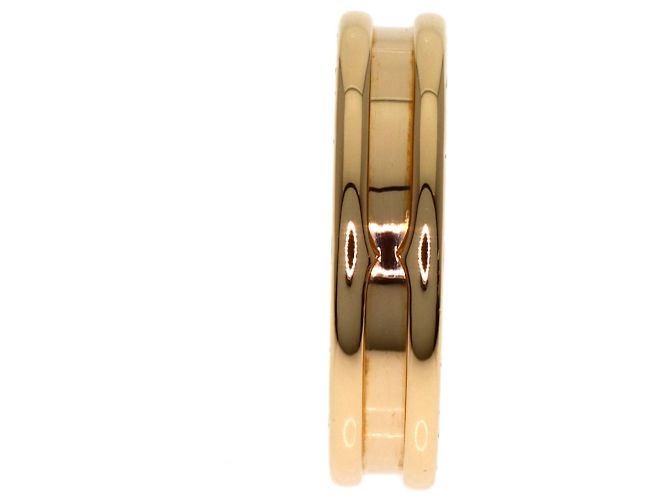 Bulgari Anello Bvlgari B-zero1 in oro rosa 18K - vista 3