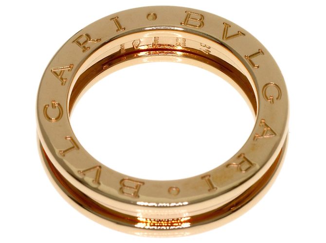 Bulgari Anello Bvlgari B-zero1 in oro rosa 18K - vista 4