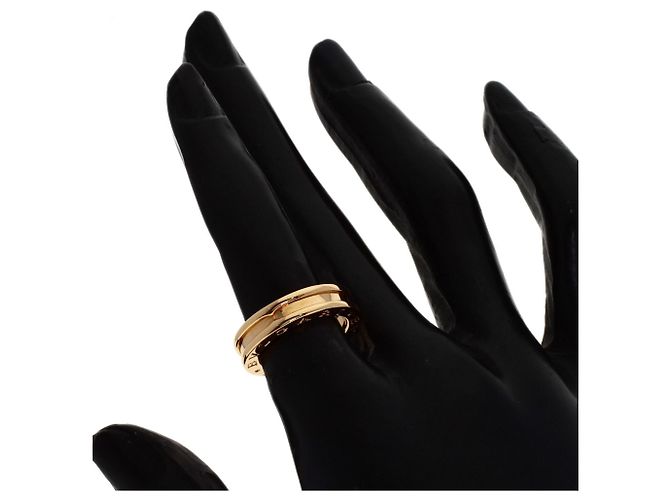 Bulgari Anello Bvlgari B-zero1 in oro rosa 18K - vista 5