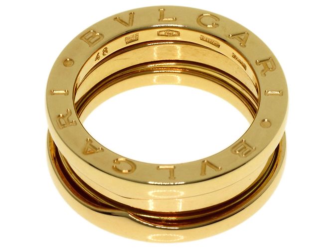 Bulgari Anello Bvlgari B-zero1 2-Band in oro giallo 18K - vista 4