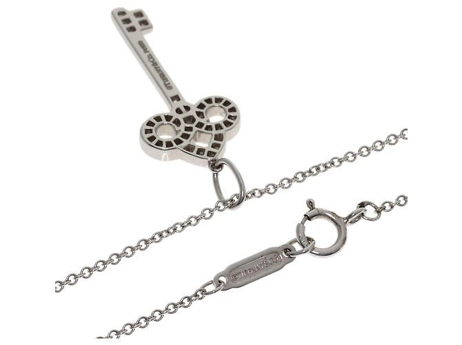 Collana Fleur de Lis con diamante Tiffany & Co. - vista 2