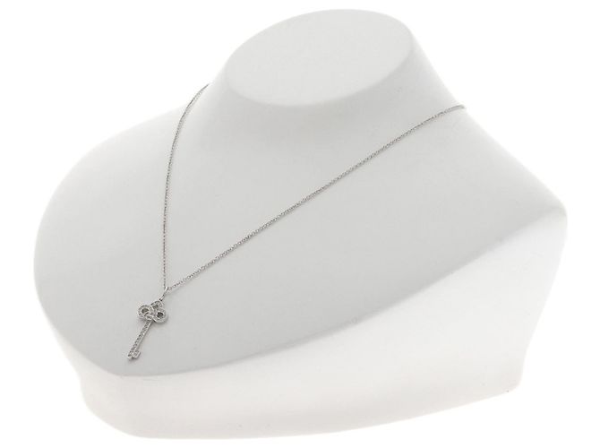 Collana Fleur de Lis con diamante Tiffany & Co. - vista 5