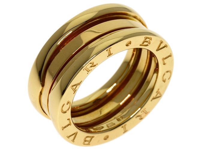 Bulgari Anello Bvlgari B-zero1 2-Band in oro giallo - vista 2