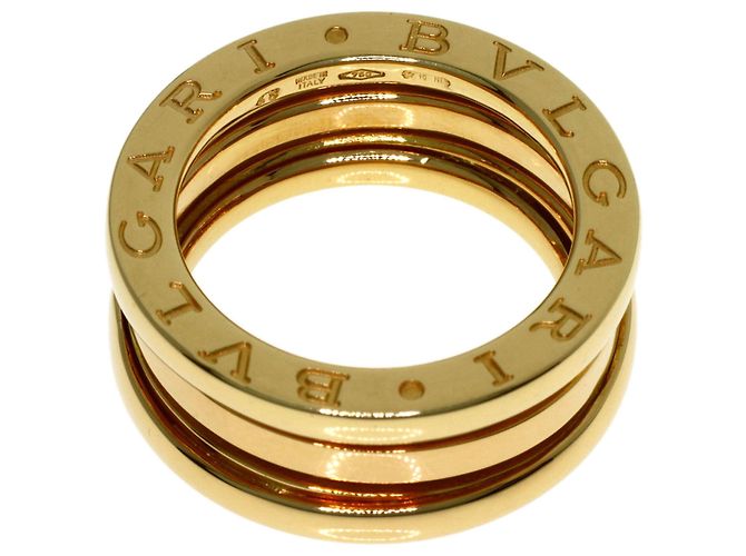 Bulgari Anello Bvlgari B-zero1 2-Band in oro giallo - vista 4
