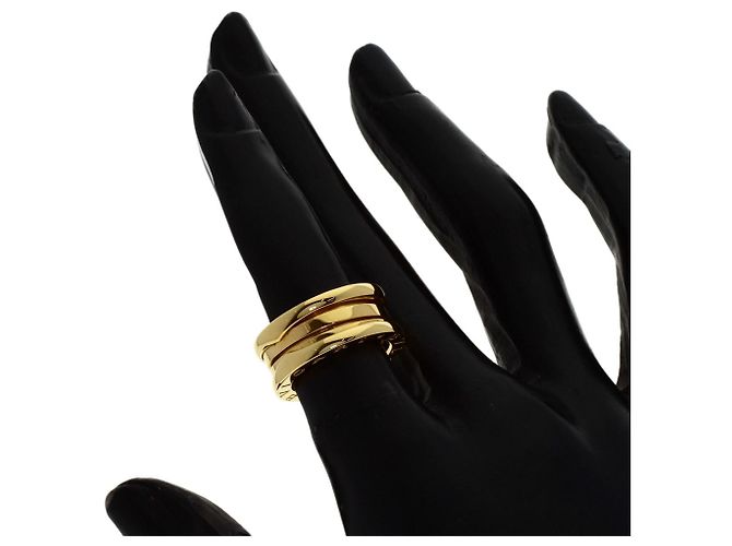 Bulgari Anello Bvlgari B-zero1 2-Band in oro giallo - vista 5