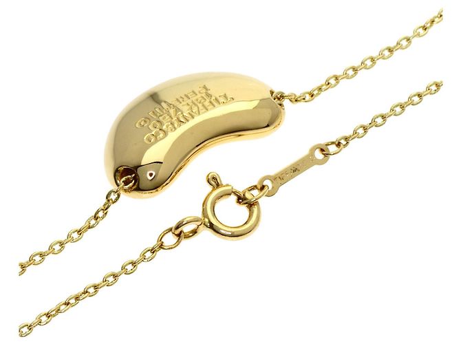 Tiffany & Co Collana Tiffany Bean in oro giallo 18K - vista 2