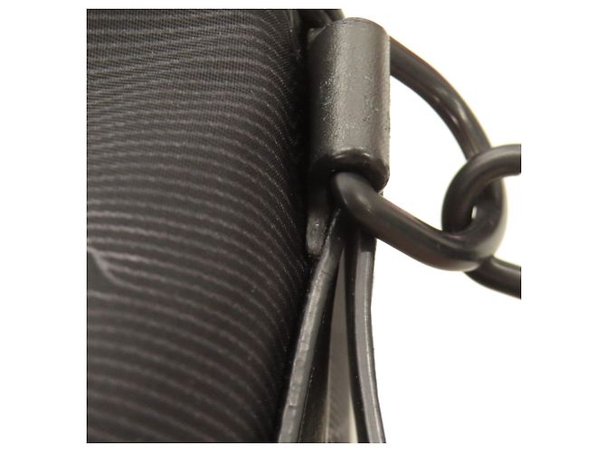 Borsa a tracolla espandibile Polochon Louis Vuitton Nero - vista 15