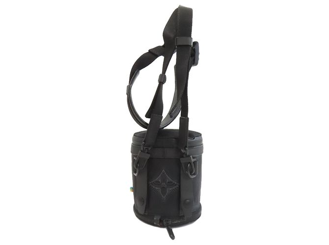 Borsa a tracolla espandibile Polochon Louis Vuitton Nero - vista 2