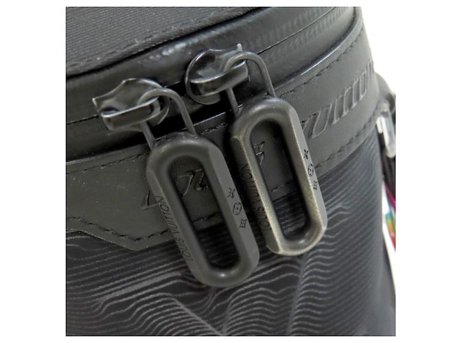 Borsa a tracolla espandibile Polochon Louis Vuitton Nero - vista 8