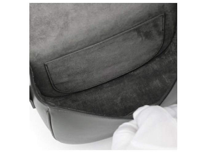Céline Borsa a Spalla Celine Folco Cuir Triomphe Marrone - vista 6