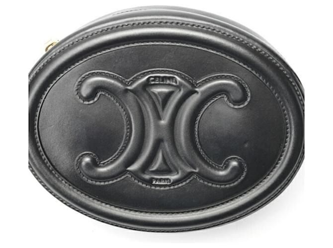 Céline Borsa Ovale Celine Cuile Triomphe Nero - vista 4