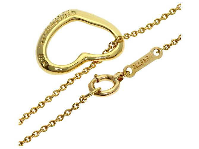 Collana Open Heart di Tiffany & Co. in oro giallo 18K - vista 2