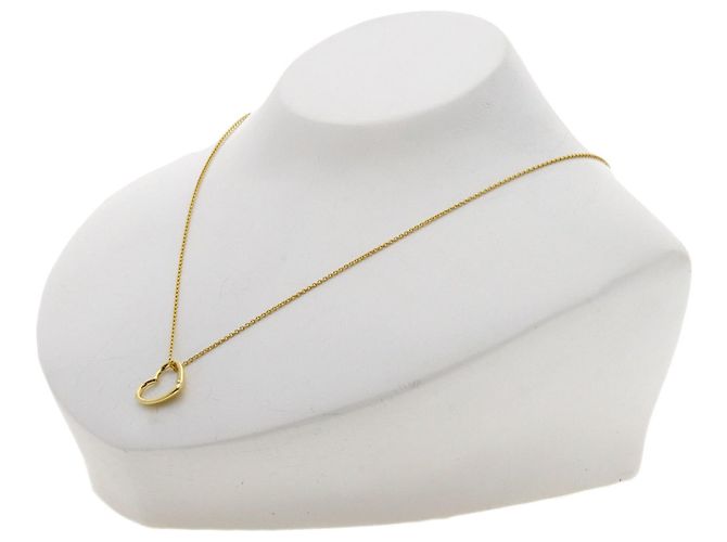 Collana Open Heart di Tiffany & Co. in oro giallo 18K - vista 4