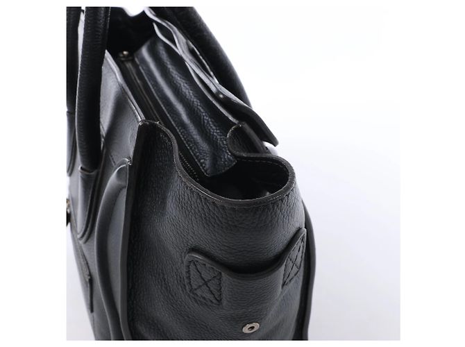 Céline Borsa CELINE Luggage Micro in pelle nera Nero - vista 5