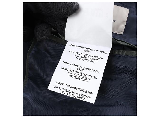 Autre Marque CC Collection Corneliani Pufferjacke in Navy Blue, Größe 50 IT Marineblau - Ansicht 10