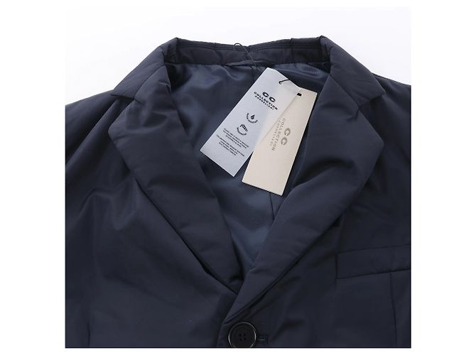 Autre Marque CC Collection Corneliani Pufferjacke in Navy Blue, Größe 50 IT Marineblau - Ansicht 2