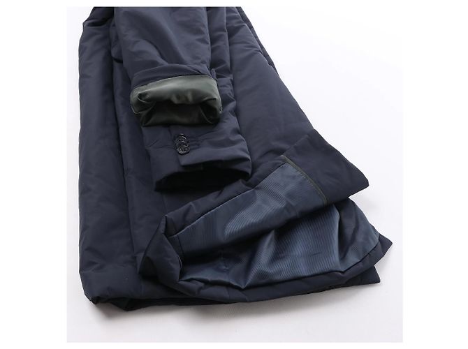 Autre Marque CC Collection Corneliani Pufferjacke in Navy Blue, Größe 50 IT Marineblau - Ansicht 7