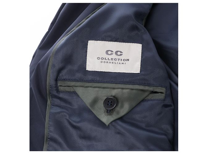 Autre Marque CC Collection Corneliani Pufferjacke in Navy Blue, Größe 50 IT Marineblau - Ansicht 8