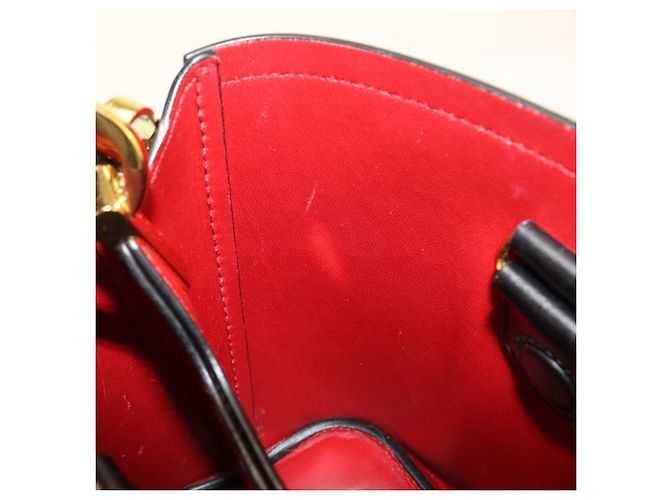Saffiano Borsa in pelle di vitello nera Prada Nero - vista 4