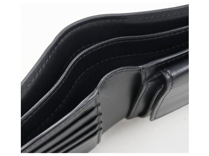 Triomphe Céline Portafoglio Bifold Celine in Nero - vista 9