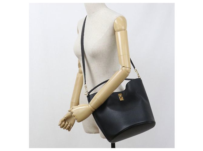 Céline Celine Bucket Bag Schwarz - Ansicht 10