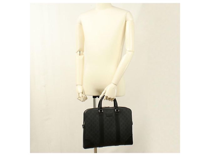 Valigetta nera Gucci 474135 Nero - vista 9