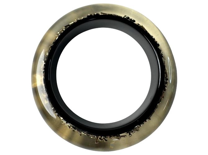 Louis Vuitton LOUIS VUITTON Bracelet Inclusion GM Bangle Noir M66254 Women's Black Golden - view 4