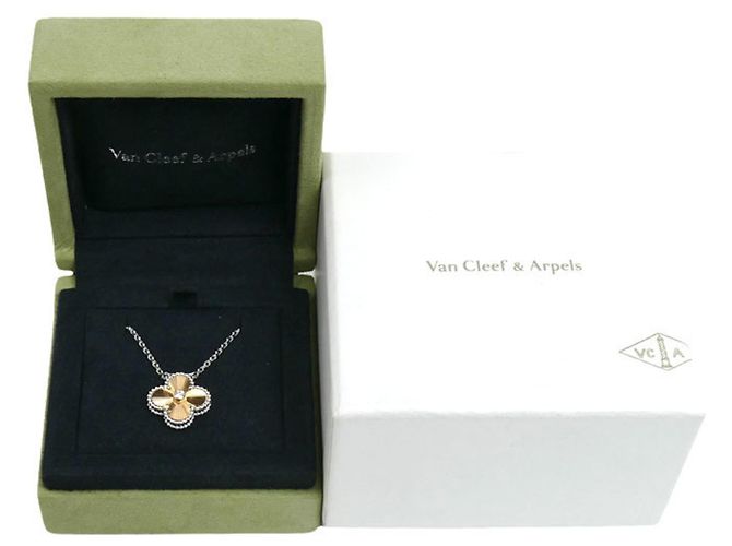 Vintage Alhambra Halskette Van Cleef & Arpels - Ansicht 7