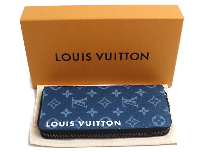 Louis Vuitton Bi-Fold Long Wallet Blue - view 10