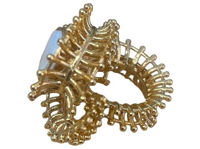 Autre Marque Dilip Jindal - Bijoux Couture - Anello Nacré - vista 4