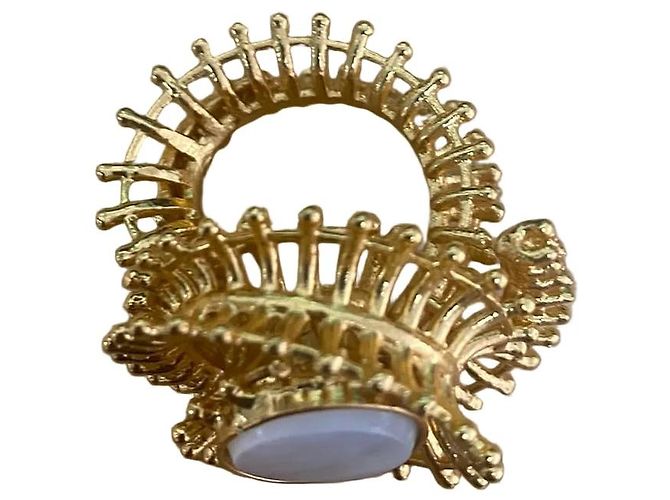 Autre Marque Dilip Jindal - Bijoux Couture - Anello Nacré - vista 6