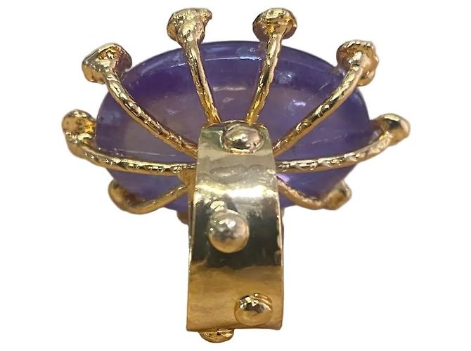 Autre Marque Dilip Jindal - Bijoux Couture - Amethystring - Ansicht 4