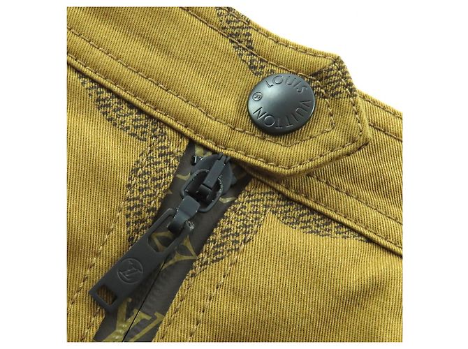 Falda Louis Vuitton Giant Monogram Castaño - vista 5