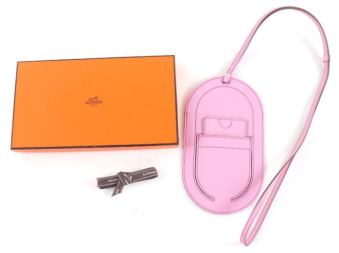 Borsa a tracolla per smartphone Hermès In the Loop To Go GM Rosa - vista 2