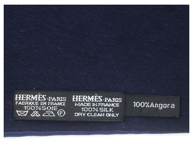 Pañuelo de seda Hermès Azul - vista 5