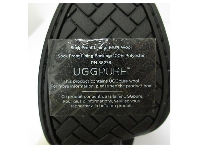 Autre Marque UGG SCARLETT Lammfell-Short-Boots Schwarz - Ansicht 11