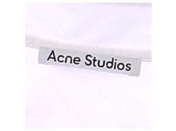 Acne Camicia bianca senza maniche Bianco - vista 6