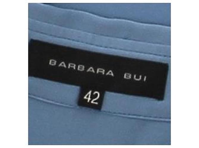 Barbara Bui Camisa de seda azul - vista 6