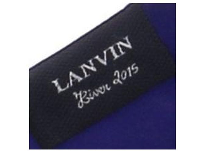 Lanvin Top blu elettrico in seta - vista 6