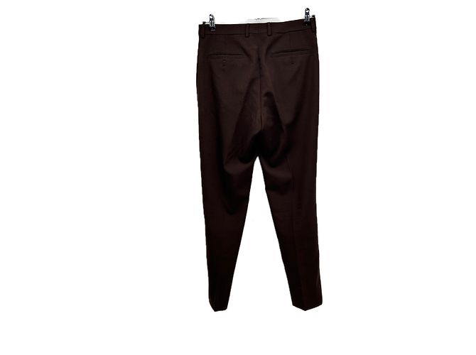 Ami Brown Wool Pants - view 2