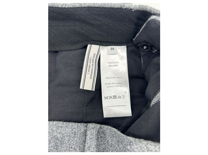 Ami Hose aus Wolle Grau Größe 38 - vista 3