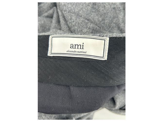 Ami Hose aus Wolle Grau Größe 38 - vista 4
