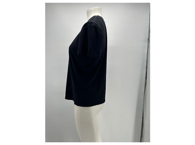 Autre Marque Camiseta de algodón negra James Perse Negro - vista 3