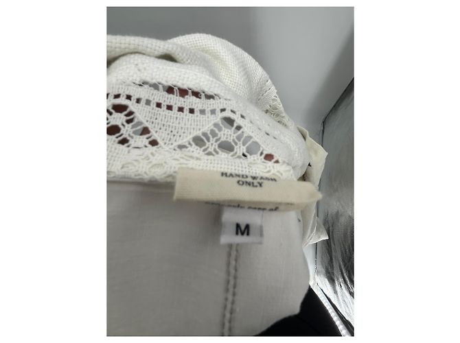 Autre Marque Weißes Hemd mit Mustern - Ansicht 6