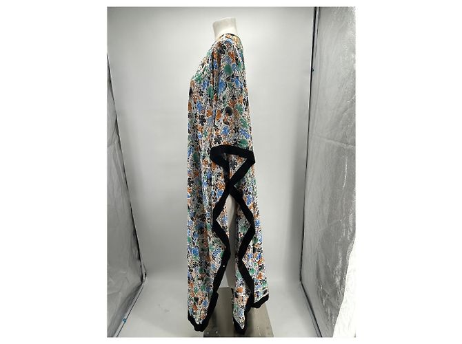Autre Marque RODEBJER Patterned Viscose Poncho Multiple colors - view 3