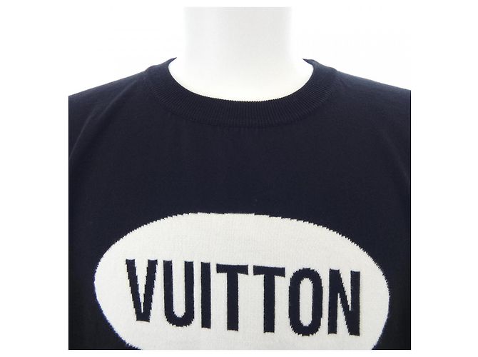Punto Jacquard Intarsia Louis Vuitton Negro - vista 5