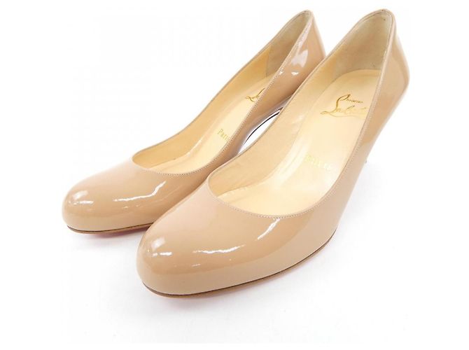 Christian Louboutin SIMPLE PUMP Décolleté Beige - vista 3
