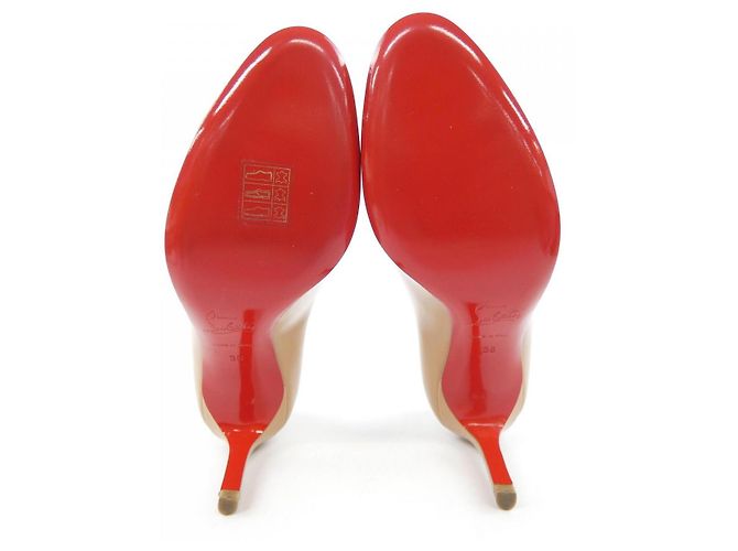 Christian Louboutin SIMPLE PUMP Décolleté Beige - vista 4