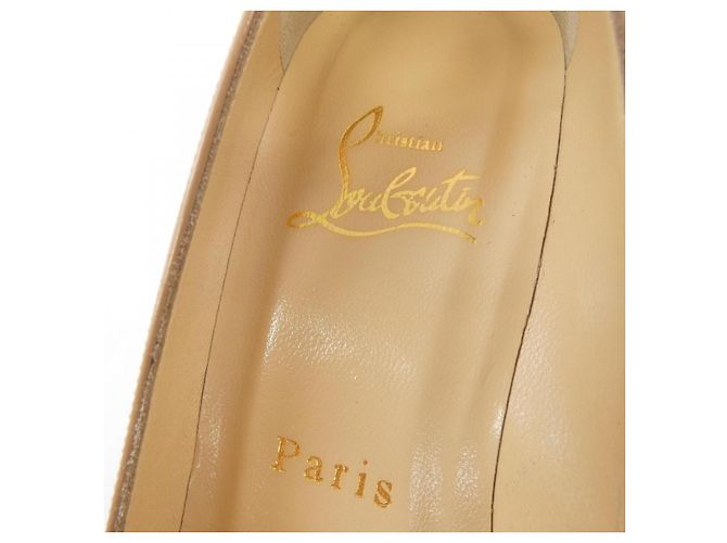 Christian Louboutin SIMPLE PUMP Décolleté Beige - vista 6